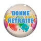 Cabochon Verre - bonne retraite