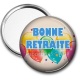 Miroir de poche - bonne retraite