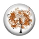 Cabochon Résine - arbre de vie