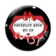 Cabochon Verre - Meilleure amie en or
