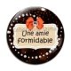 Cabochon Verre - amie formidable