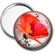Miroir de poche - coquelicot