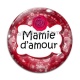 Cabochon Verre - mamie d'amour
