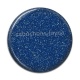 Cabochon Résine - fond paillette bleu marine