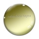 Cabochon Verre - fond dorer