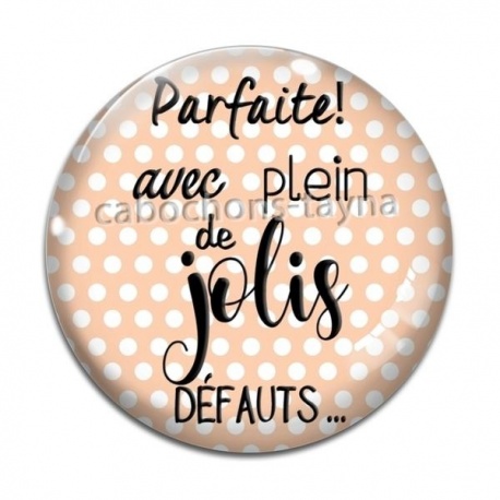 Cabochon Verre - parfaite avec plein de jolis défauts