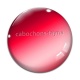 Cabochon Verre - fond rouge