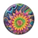 Cabochon Résine - spirale fleur