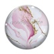 Cabochon Verre - fond marbre