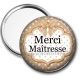Miroir de poche - merci maîtresse