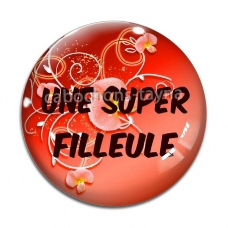 Cabochon Verre - super filleule