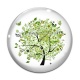 Cabochon Verre - arbre de vie