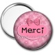 Miroir de poche - merci