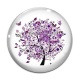 Cabochon Verre - arbre de vie