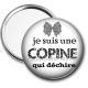 Miroir de poche -  Je suis une copine qui déchire