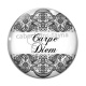 Cabochon Verre - carpe diem 