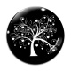Cabochon Verre - arbre de vie