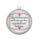 Pendentif Cabochon Argent - les seuls beau yeux sont ceux qui vous regardent 