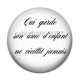 Cabochon Résine - qui garde son âme d'enfant ne vieillit jamais