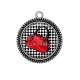 Pendentif Cabochon Argent - sac