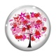 Cabochon Verre - arbre de vie