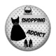 Cabochon Résine - shopping addict