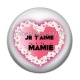 Cabochon Résine - je t'aime mamie