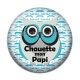 Cabochon Résine - chouette mon papi