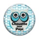 Cabochon Verre - chouette mon papi