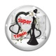 Cabochon Verre - super témoin