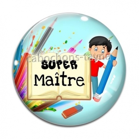 Cabochon Verre - super maître