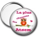 Miroir de poche - la plus chouette des atsem