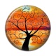 Cabochon Résine - arbre de vie