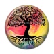 Cabochon Résine - arbre de vie