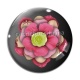 Cabochon Verre - fleur