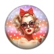 Cabochon Résine - pin up