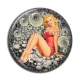 Cabochon Résine - pin up
