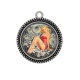 Pendentif Cabochon Argent - pin up