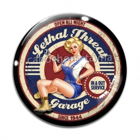 Cabochon Verre - pin up