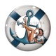 Cabochon Verre - pin up