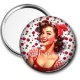 Miroir de poche - pin up