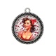 Pendentif Cabochon Argent - pin up