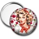 Miroir de poche - pin up