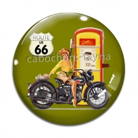Cabochon Verre - pin up