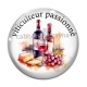 Cabochon Verre - viticulteur passionné