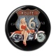 Cabochon Résine - pin up