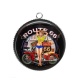 Pendentif Cabochon Argent - pin up
