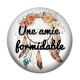 Cabochon Résine - une amie formidable