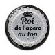 Cabochon Résine - roi de l'apéro au top