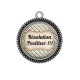 Pendentif Cabochon Argent - résolution positiver